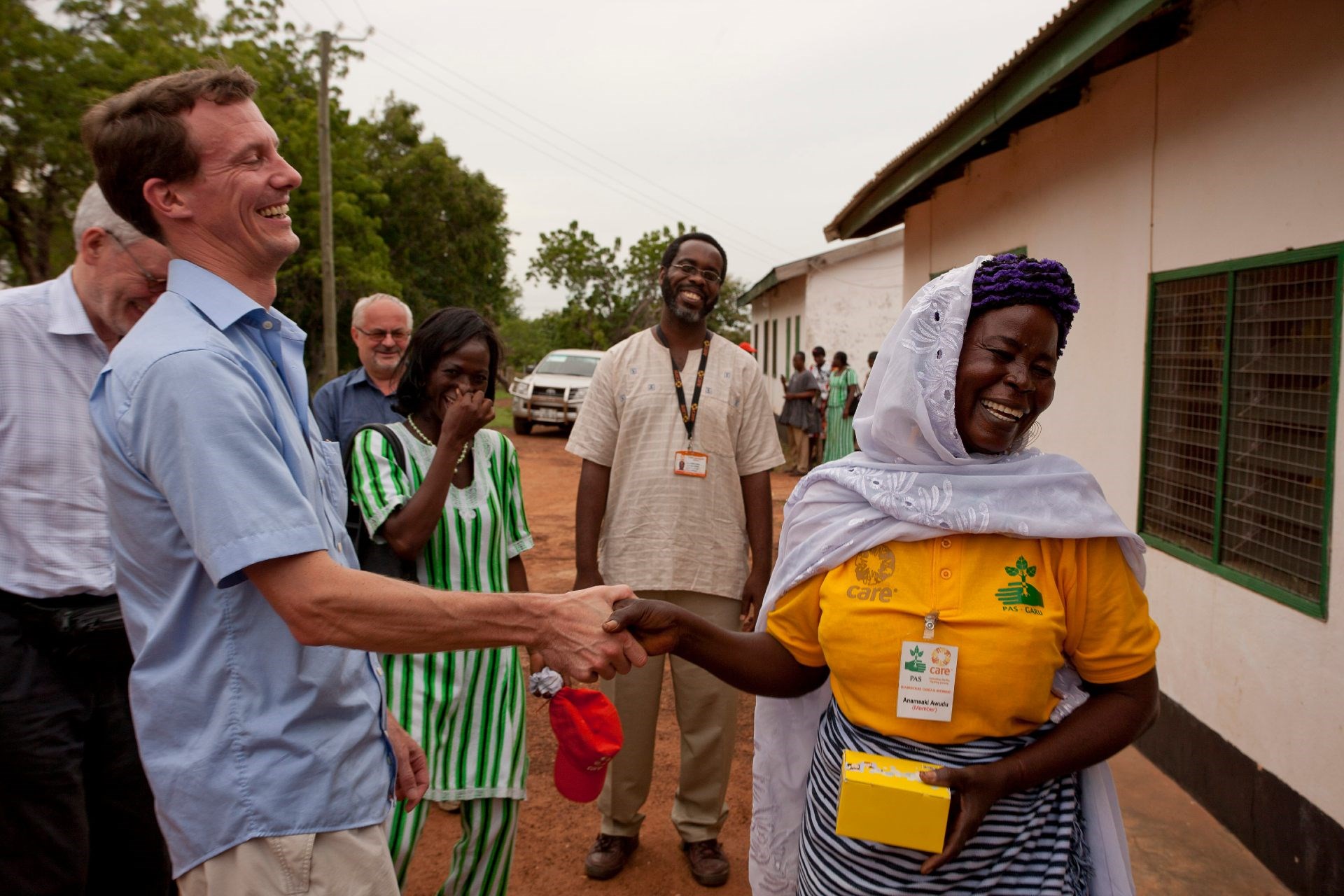 Prins Joachim besøger CARE i Ghana